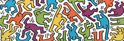 Untitled, 1983 art print by Keith Haring