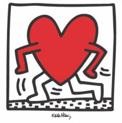 Untitled, 1984 art print by Keith Haring