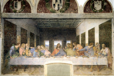 Last Supper art print by Leonardo da Vinci