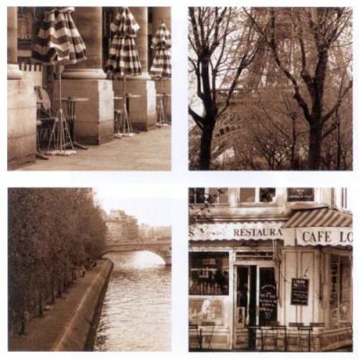 Parisien Moments art print by Marina Drasnin Gilboa