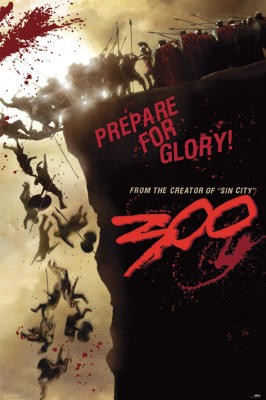 300 (Cliff) art print by Maxi Posters