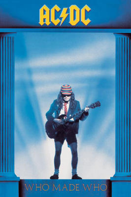 AC DC (Who Made Who) art print by Maxi Posters