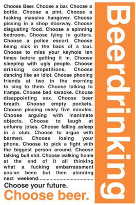 Beer Drinking (Choose Beer) art print by Maxi Posters