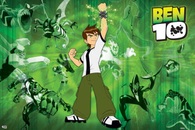 Ben 10 (Warp) art print by Maxi Posters