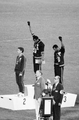 Black Power Salute art print by Maxi Posters