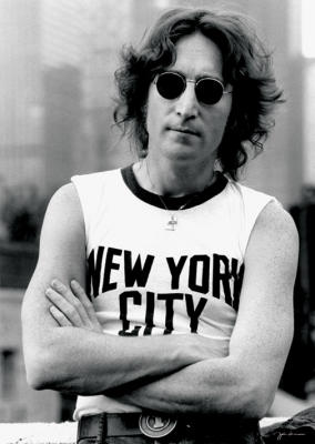 John Lennon (NYC) art print by Maxi Posters