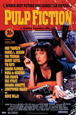Pulp Fiction (Cover) art print by Maxi Posters