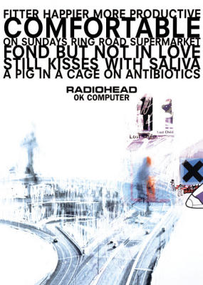 Radiohead (OK Computer) art print by Maxi Posters