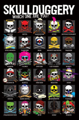 Skullduggery. by Maxi Posters
