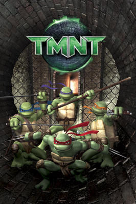 Turtles (Sewer) art print by Maxi Posters