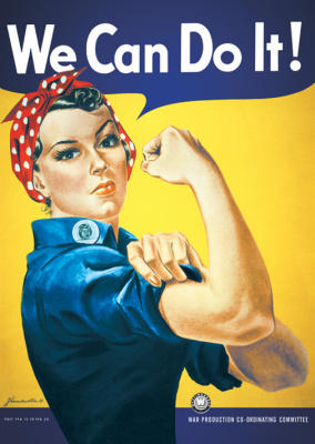 We Can Do It art print by Maxi Posters