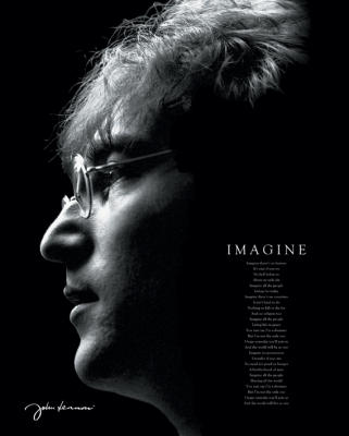 John Lennon (Imagine) art print by Mini Posters