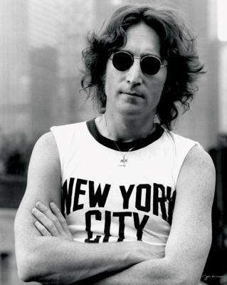 John Lennon (NYC) art print by Mini Posters