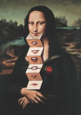Monna Lisa art print by Olbinski