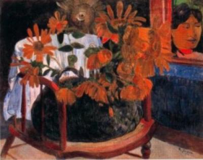Girasoli art print by Paul Gauguin