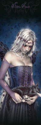 Angel of Death art print by Victoria Frances