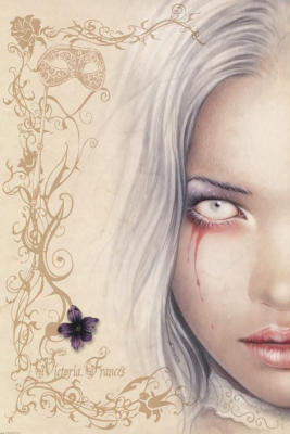 Blood Tears art print by Victoria Frances