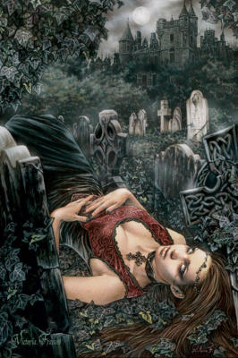 Echo of Death art print by Victoria Frances