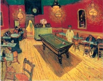 Il cafe di notte, 1888 art print by Vincent Van Gogh