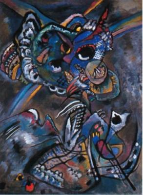 Crepuscolo art print by Wassily Kandinsky