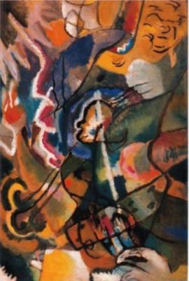 Dipinto con bordo bianco art print by Wassily Kandinsky