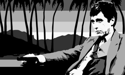 Tony Montana art print by Annabel de Vetten