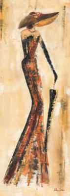 Les Madames Folles I art print by Valerie Delmas