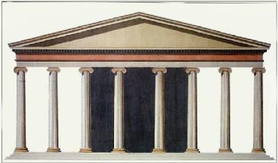 Architectural - Chap.I Pl.II (Restrike Etching) art print by Anonymous