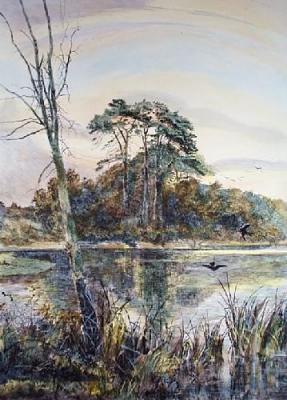 First Swallow, The (Restrike Etching) art print by Anonymous