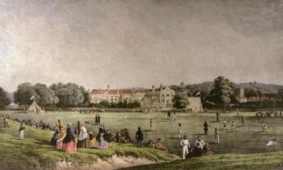 Cricket at Tonbridge (Restrike Etching) art print by Arthur Dodd