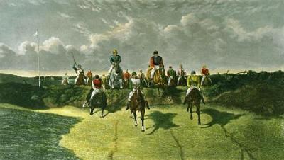 Greensleeves Leads the Way (Restrike Etching) art print by Benjamin Herring