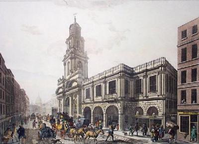 Royal Exchange (Restrike Etching)