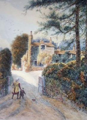 Rydal Mount (Restrike Etching) art print by David Law