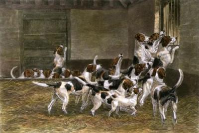 Ready for the Run (Restrike Etching) art print by Edmund Caldwell
