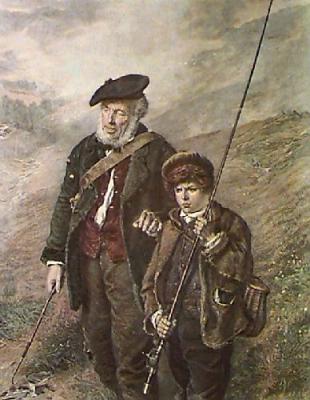 Steady Johnnie Steady (Restrike Etching) art print by Erskine Nicol