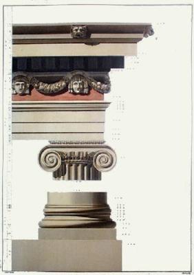 Column - Chap.II Pl.VI (Restrike Etching) art print by Gandy
