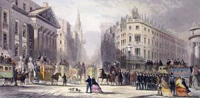 City of London (Restrike Etching) art print by George Chambers