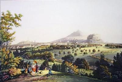 City of Edinburgh (Restrike Etching) art print by IH Clark