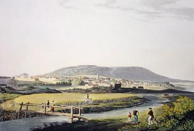 Tain, Town of (Restrike Etching)