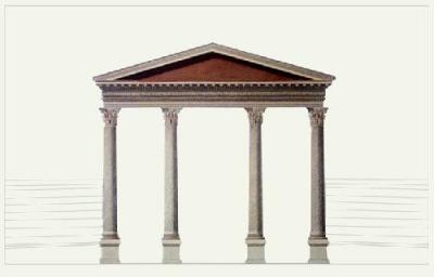 Architectural - Chap.II Pl.XXI (Restrike Etching) art print by J.P. Deering