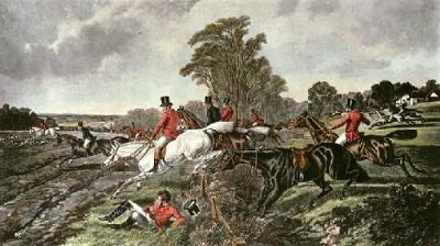 Fox Hunting - Plate 3 (Restrike Etching) art print by John Frederick Herring
