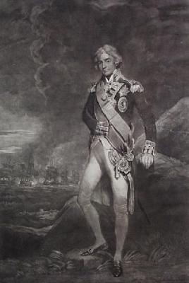 Admiral Lord Nelson (Restrike Etching) art print by John Hoppner