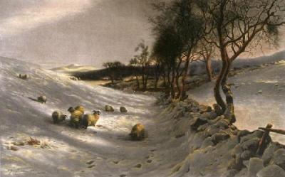Thro the Crisp Air (Restrike Etching) art print by Joseph Farquharson