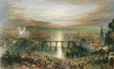 Zurich (Restrike Etching) art print by Joseph Mallord William Turner
