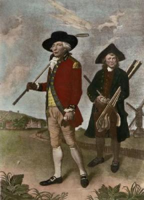 Blackheath Golfer (Restrike Etching) art print by Lemuel Francis Abbott