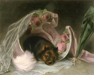 Bed of Roses (Restrike Etching) art print by Maud Earl