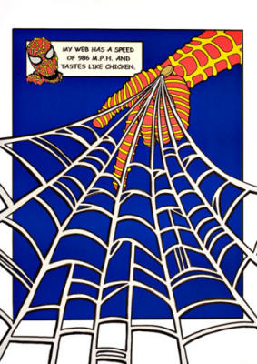 The Web art print by Petter Thoen