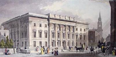 Goldsmiths Hall (Restrike Etching) art print by Shepherd