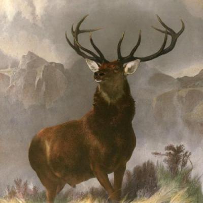 Monarch of the Glen (Restrike Etching) art print by Sir Edwin Henry  Landseer
