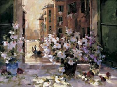 Venice View art print by Ted Goerschner